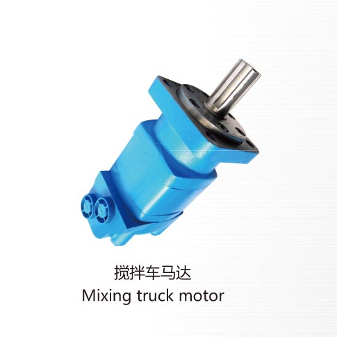 Mixing truck motor